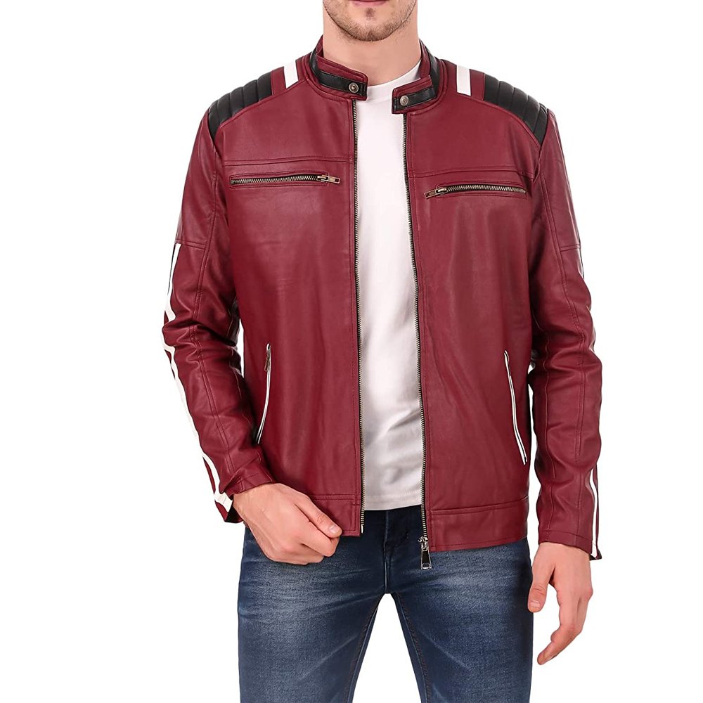 1-8.jpg Leather Jacket – Timeless Style, Premium Craftsmanship & Bold Attitude - Image 1